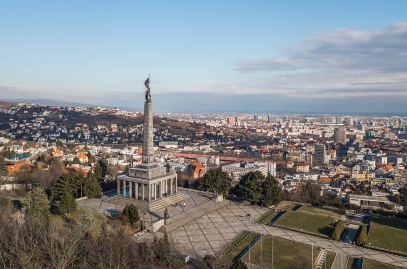 Bratislava is de hoofdstad van Slowakije