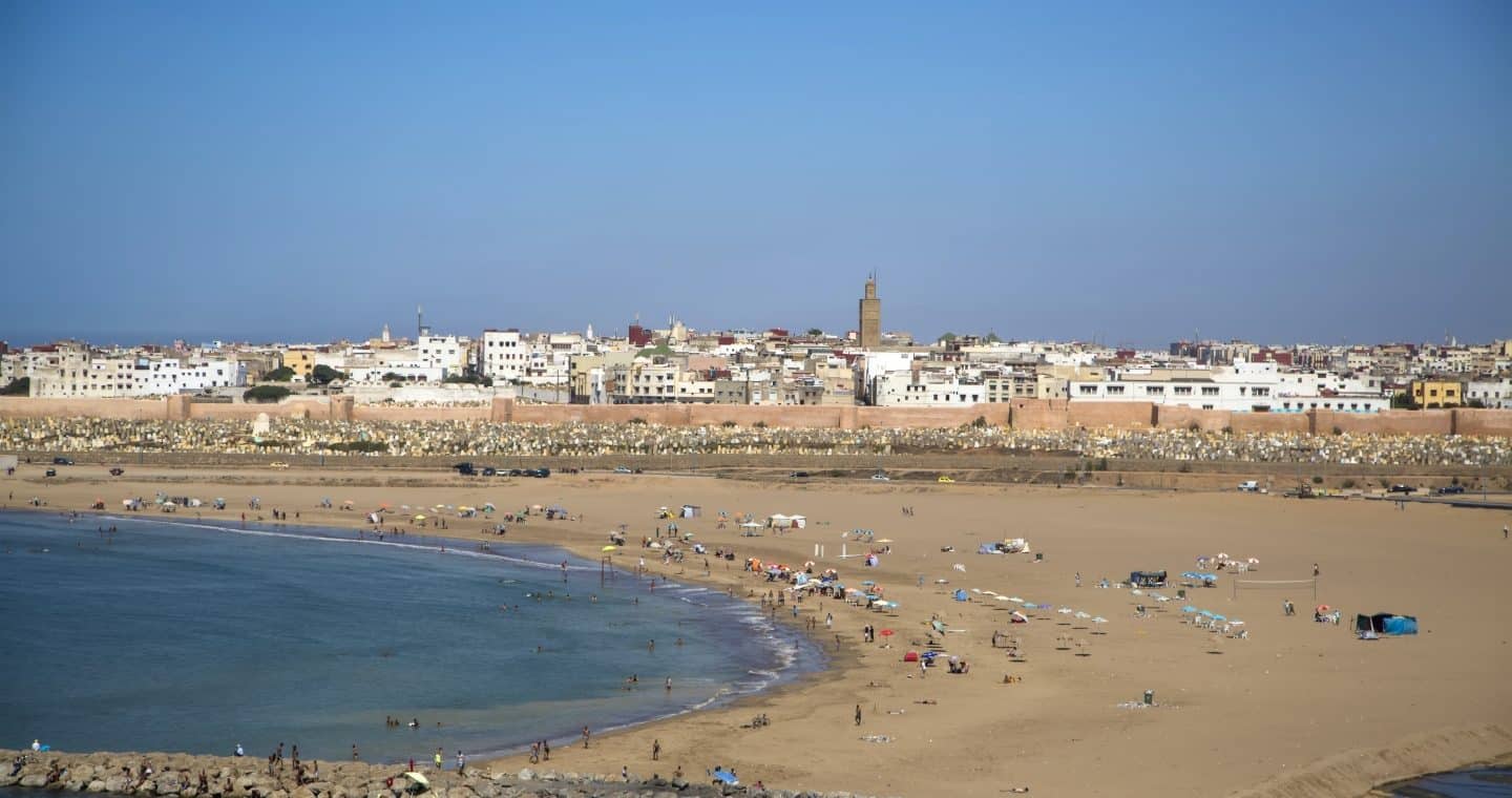 Rabat is de hoofdstad van Marokko