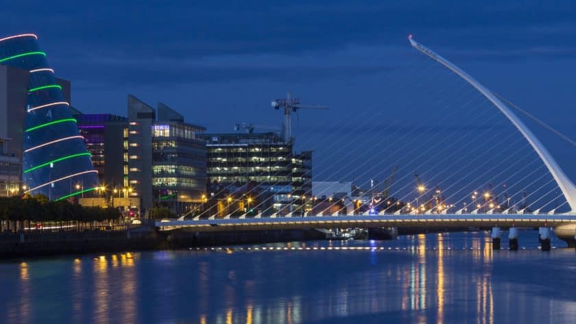 Dublin is de hoofdstad van Ierland