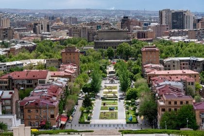 Jerevan is de hoofdstad van Armenie