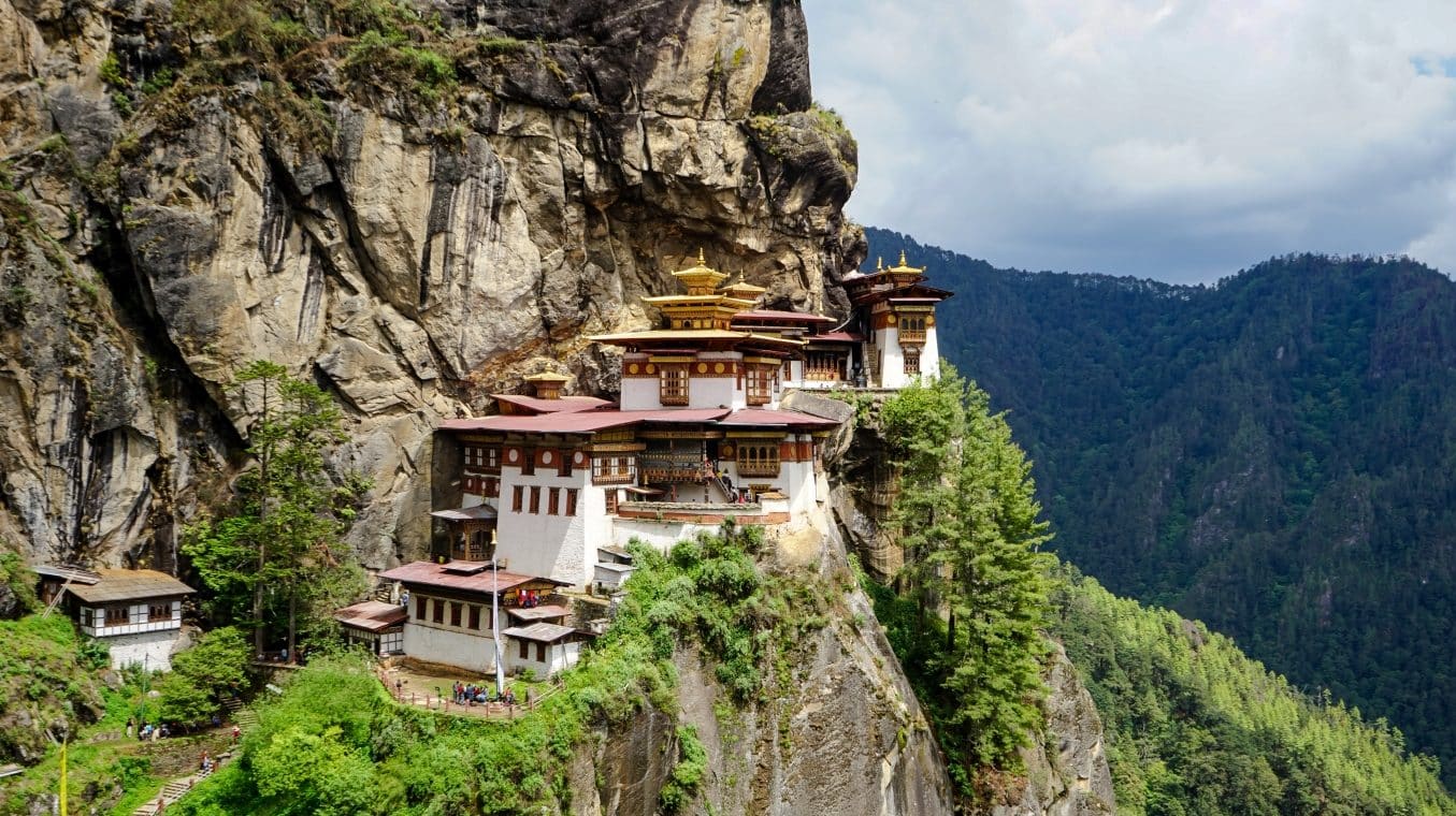 Thimphu is de hoofdstad van Bhutan